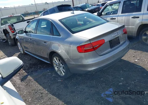 2015 Audi A4 2.0T Premium from USA, damaged, VIN WAUFFAFL2FN020176